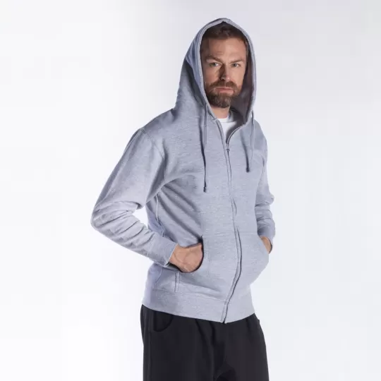 KPrime Unisex Full-Zip Hoodie 280gr - Hooded Sweatshirt Jacket