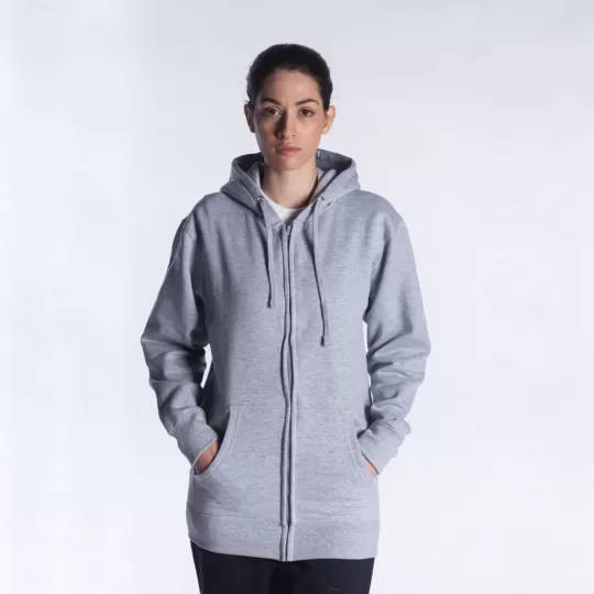KPrime Unisex Full-Zip Hoodie 280gr - Hooded Sweatshirt Jacket
