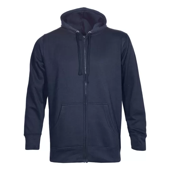KPrime Unisex Full-Zip Hoodie 280gr - Hooded Sweatshirt Jacket
