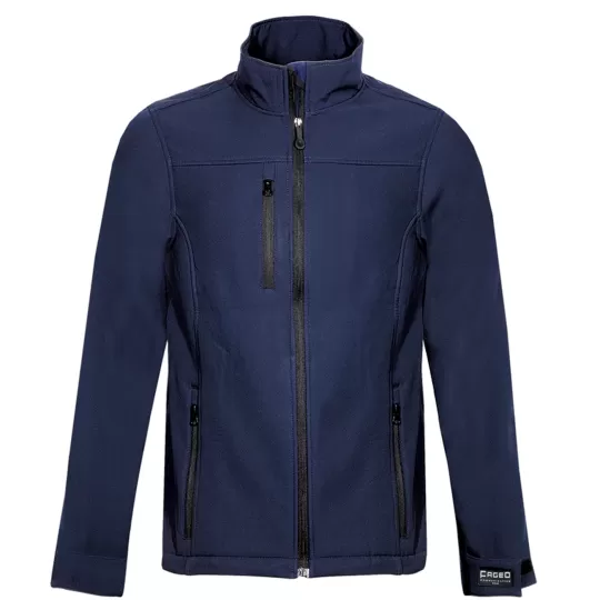 Fageo Softshell Jacket 00520 with Microfleece Lining - Waterproof Zippers 300gsm