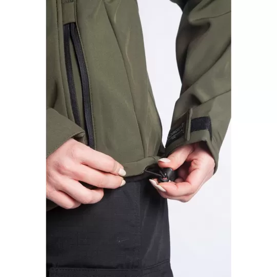 Fageo Μπουφάν Softshell 00523 Με Κουκούλα  & Microfleece - Αντιανεμικό 300gr/m²