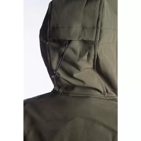 Fageo Μπουφάν Softshell 00523 Με Κουκούλα  & Microfleece - Αντιανεμικό 300gr/m²