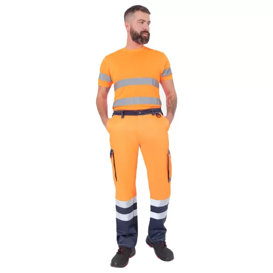 Axon HI-VIS TROUSERS Παντελόνι Υψηλής Ορατότητας 260gsm | EN ISO 20471