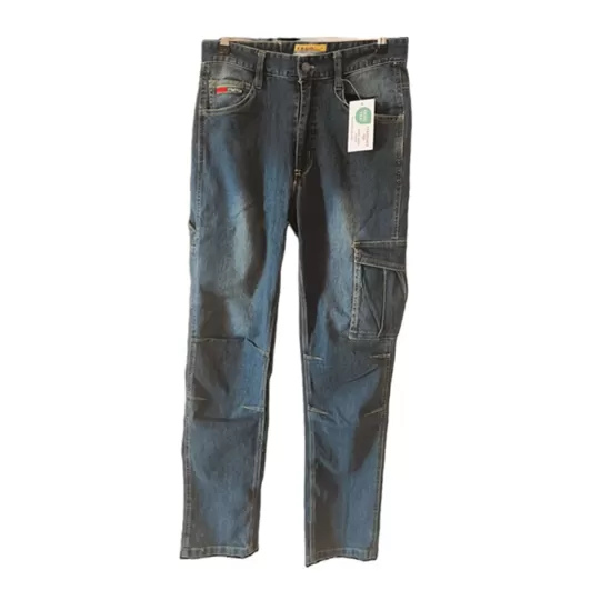 Ergoline Παντελόνι Εργασίας Python Denim Stretch - Ελαστικό με Θήκες Εργαλείων