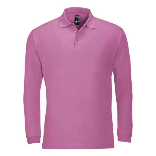 Sol's Winter II Μακρυμάνικο Polo Μπλουζάκι Πικέ 210gr