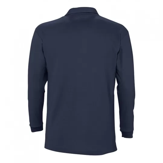Sol's Winter II Μακρυμάνικο Polo Μπλουζάκι Πικέ 210gr