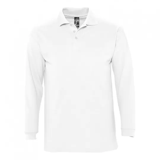 Sol's Winter II Μακρυμάνικο Polo Μπλουζάκι Πικέ 210gr