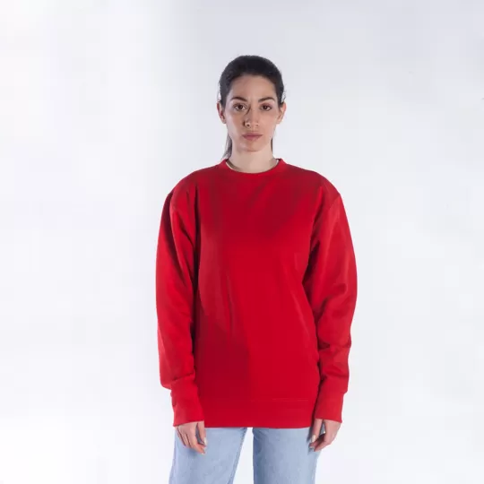 KPrime Unisex Φούτερ SWC280C - Μακρυμάνικη Μπλούζα με Στρογγυλή Λαιμόκοψη 280gr