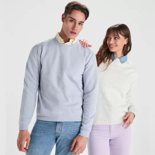 Roly Clasica Unisex Sweatshirt 280g - Crewneck Cotton Blend Fleece