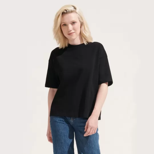 Sol's Boxy Women Oversized T-Shirt | 100% Organic Cotton 180g