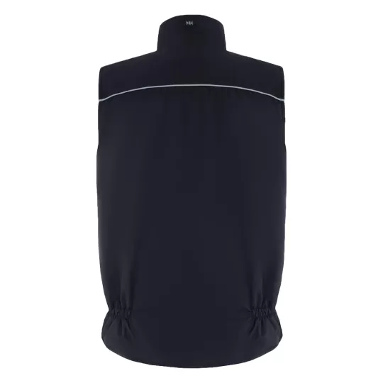 Axon Annecy Work Vest - Windproof Multi-Pocket Bodywarmer with Reflective Trim