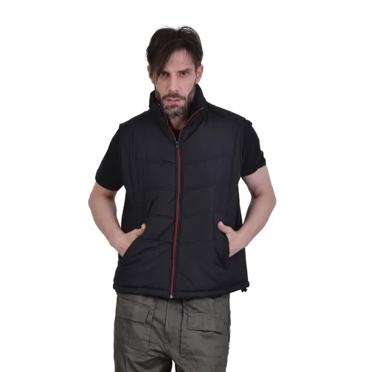 Ergoline Αδιάβροχο Γιλέκο Εργασίας Pindos - 100% Polyester με Τσέπες Φερμουάρ