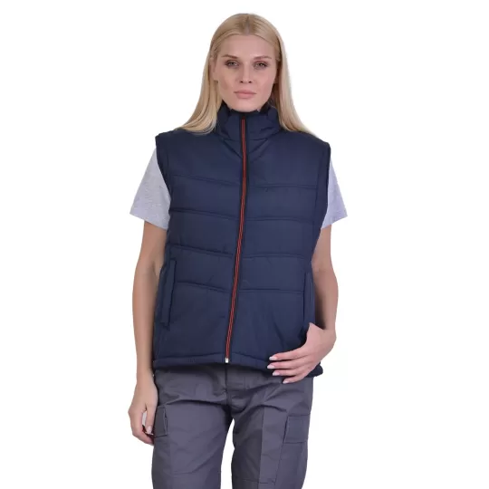 Ergoline Αδιάβροχο Γιλέκο Εργασίας Pindos - 100% Polyester με Τσέπες Φερμουάρ